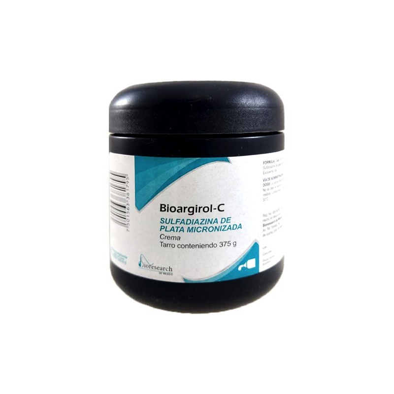 Bioargirol-c crema tarro 375 grs.