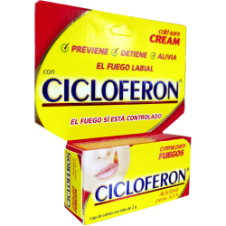 Cicloferon crema 5% tubo c/2 g.