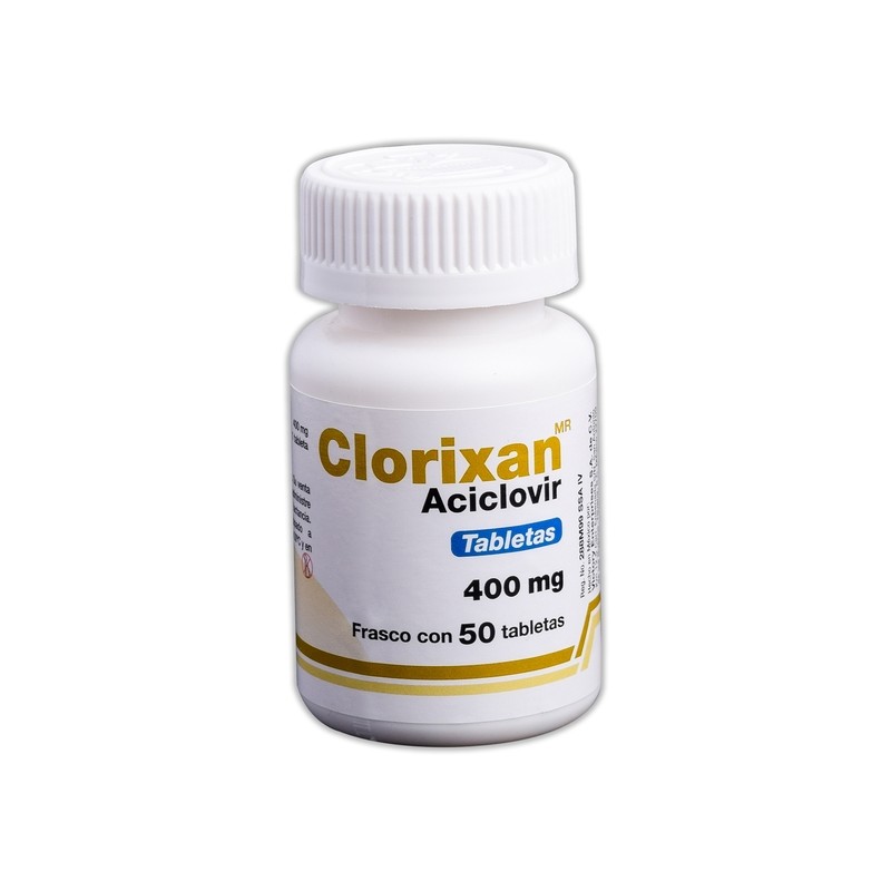 Clorixan c/50 tabs. 400 mg.