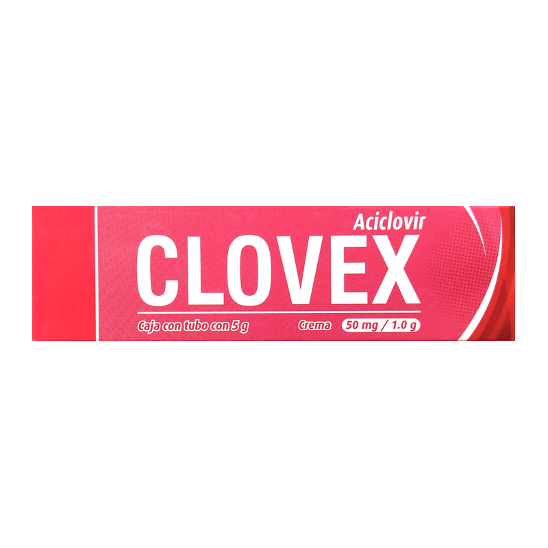 Clovex  (aciclovir) crema 5 gr.