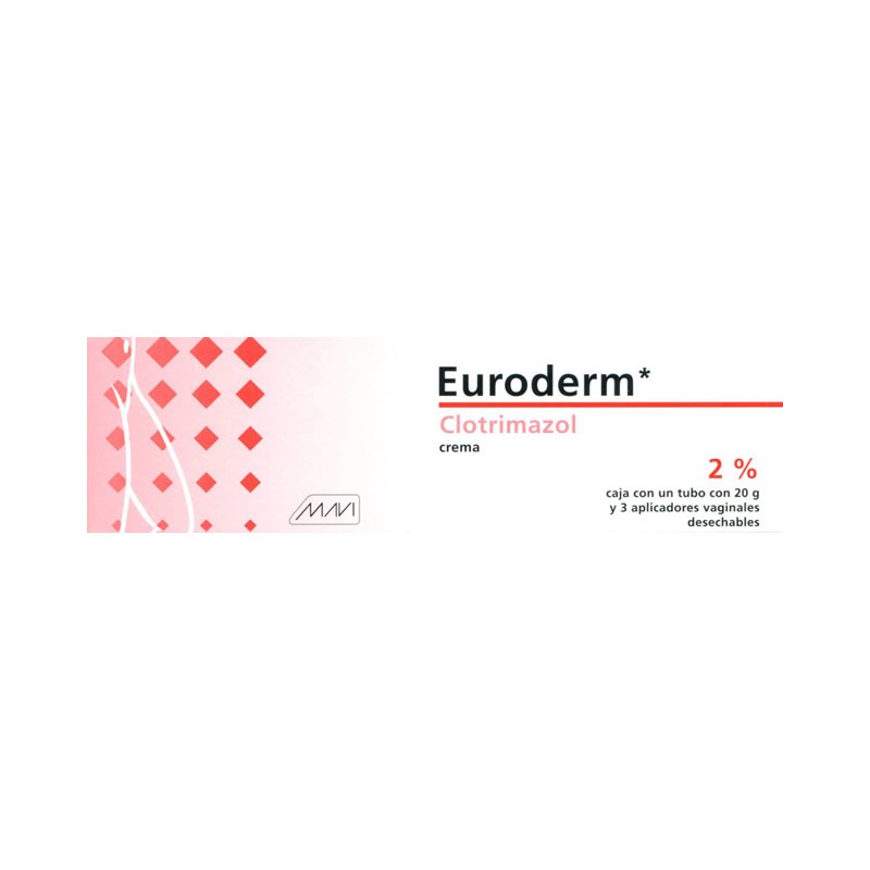 Euroderm vaginal crema 20 grs.