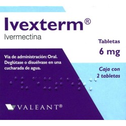 Ivexterm c/2 tabs. 6 mg.