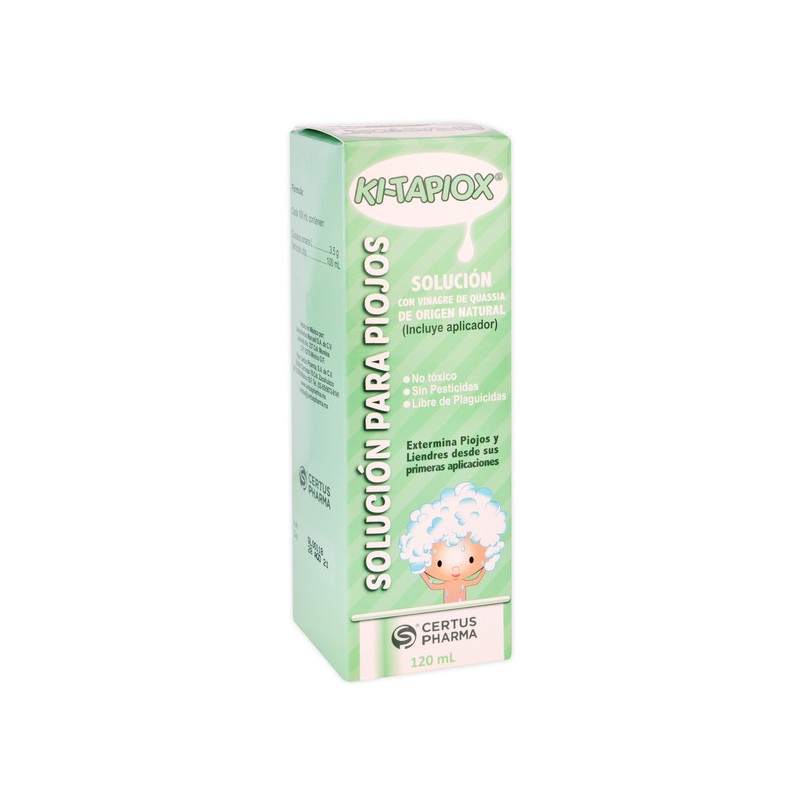 Ki-tapiox locion repelente 120 ml. 3.5 g.