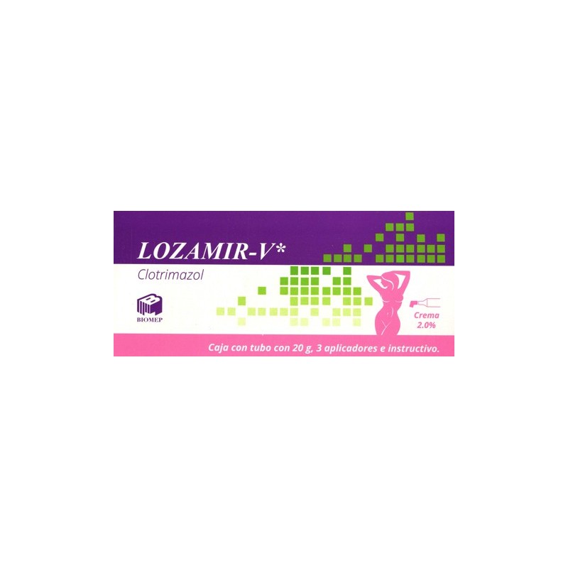 Lozamir-v crema vaginal 2% 20 grs.