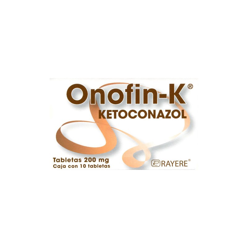 Onofin-k c/10 tabletas 200 mg.