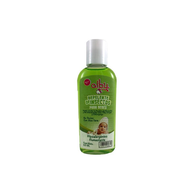 Repelente de insectos p/bebe 65 ml.