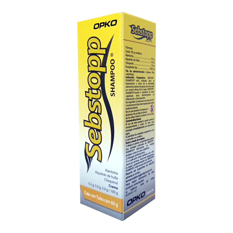 Sebstopp shampoo crema tubo c/60 g.
