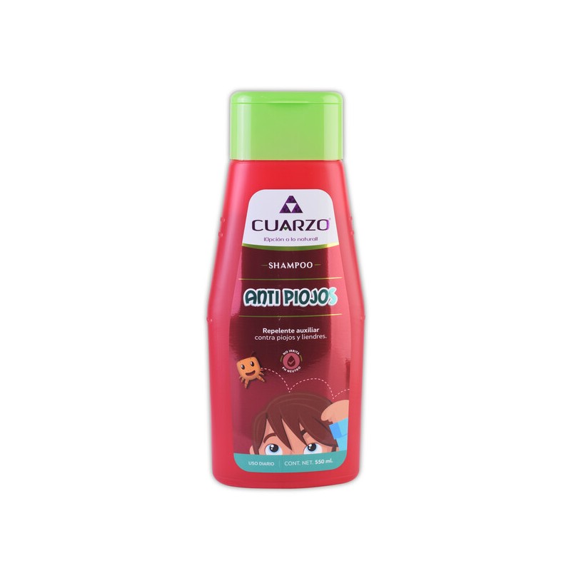 Shampoo antipiojos (cuarzo) 550 ml.