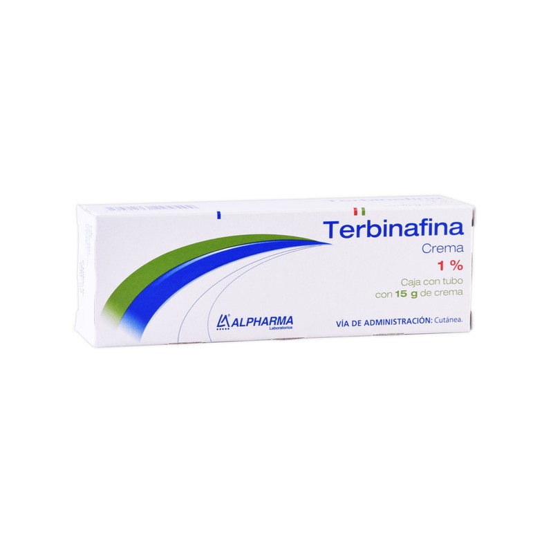 Terbinafina  crema 1% tubo c/15 g.