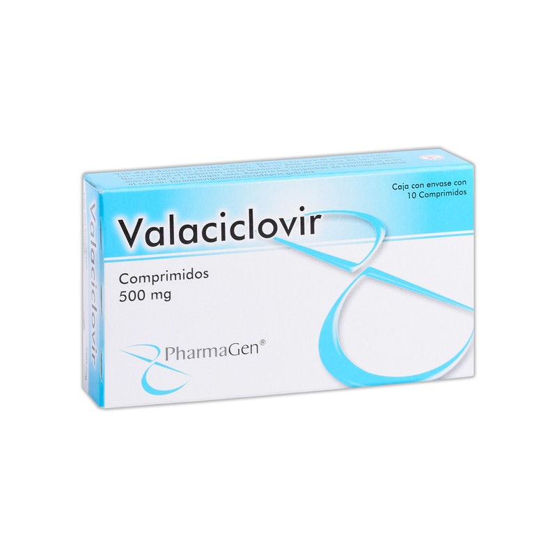 Valaciclovir c/10 comps. 500 mg.