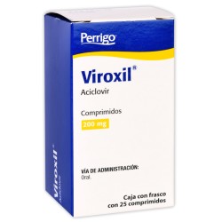 Viroxil comprimidos 200 mg c/25