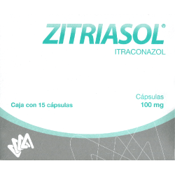 Zitriasol c/15 caps. 100 mg.