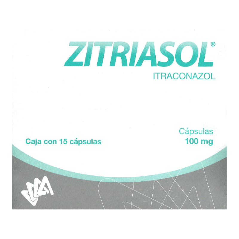 Zitriasol c/15 caps. 100 mg.