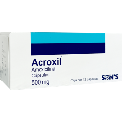 Acroxil c/12 caps. 500 mg.