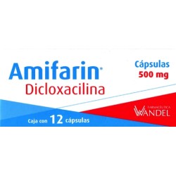 Amifarin c/12 caps. 500 mg.
