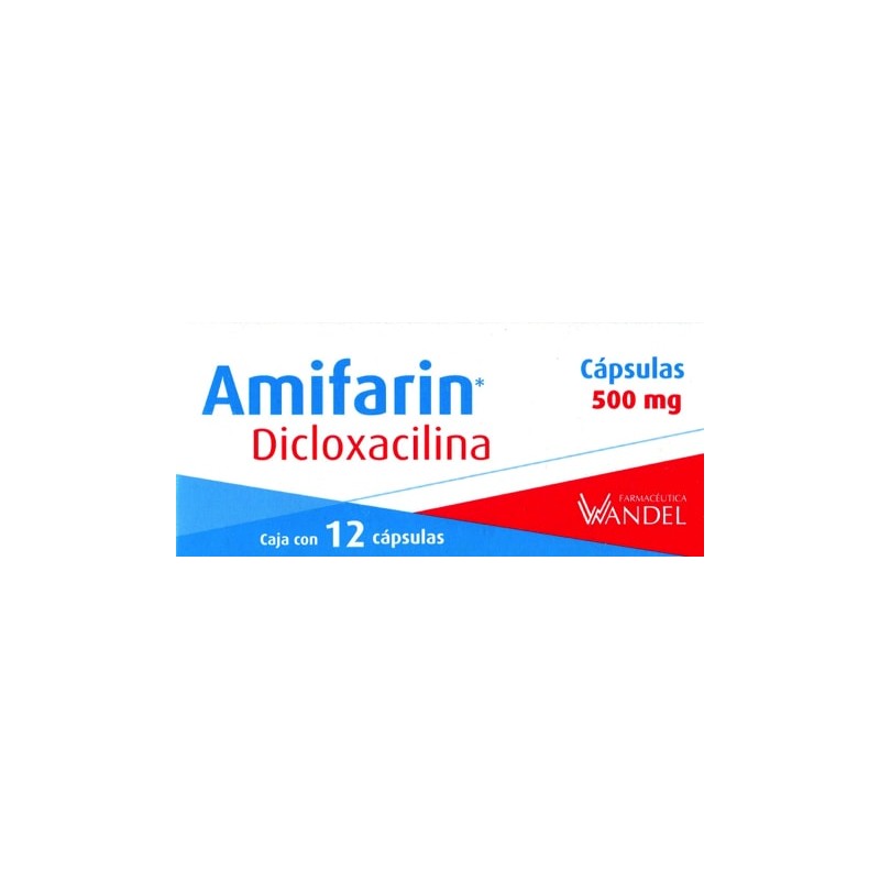 Amifarin c/12 caps. 500 mg.