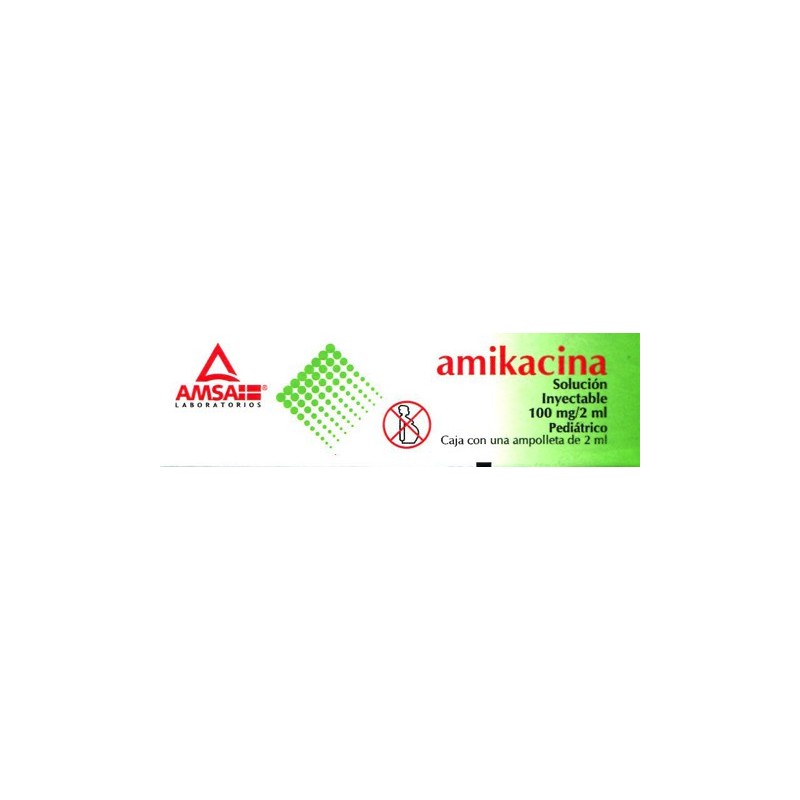 Amikacina c/1 amp. 100 mg.