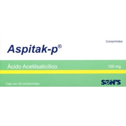 Aspitak-p c/30 compr. 100 mg.