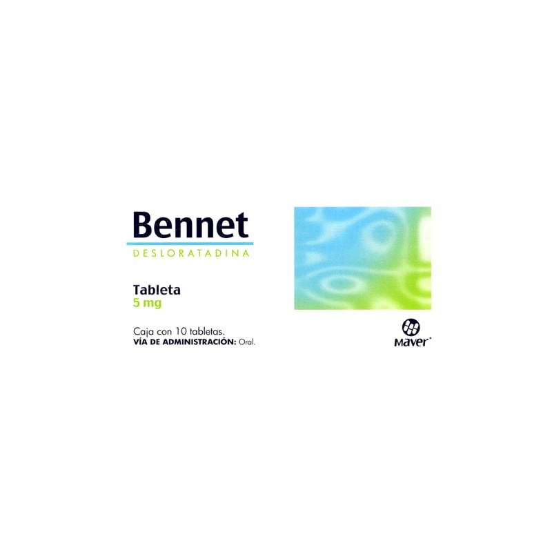 Bennet c/10  tabs. 5 mg