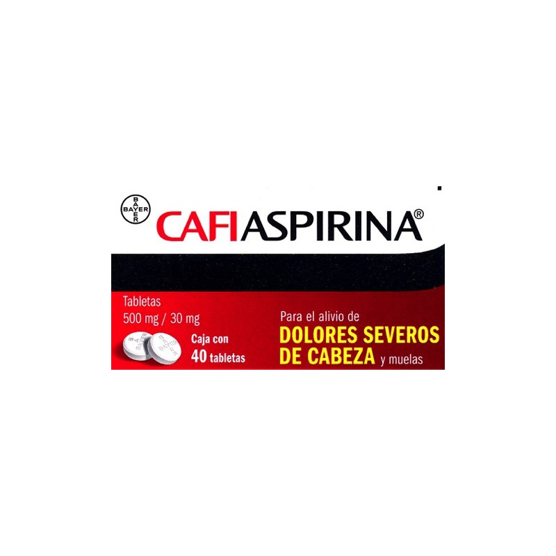 Cafiaspirina c/40 tabs.