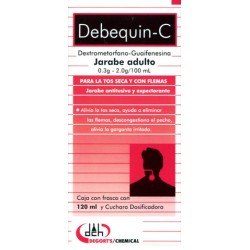 Debequin-c jarabe adulto 120 ml.