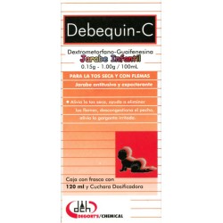 Debequin-c jarabe infantil 120 ml.