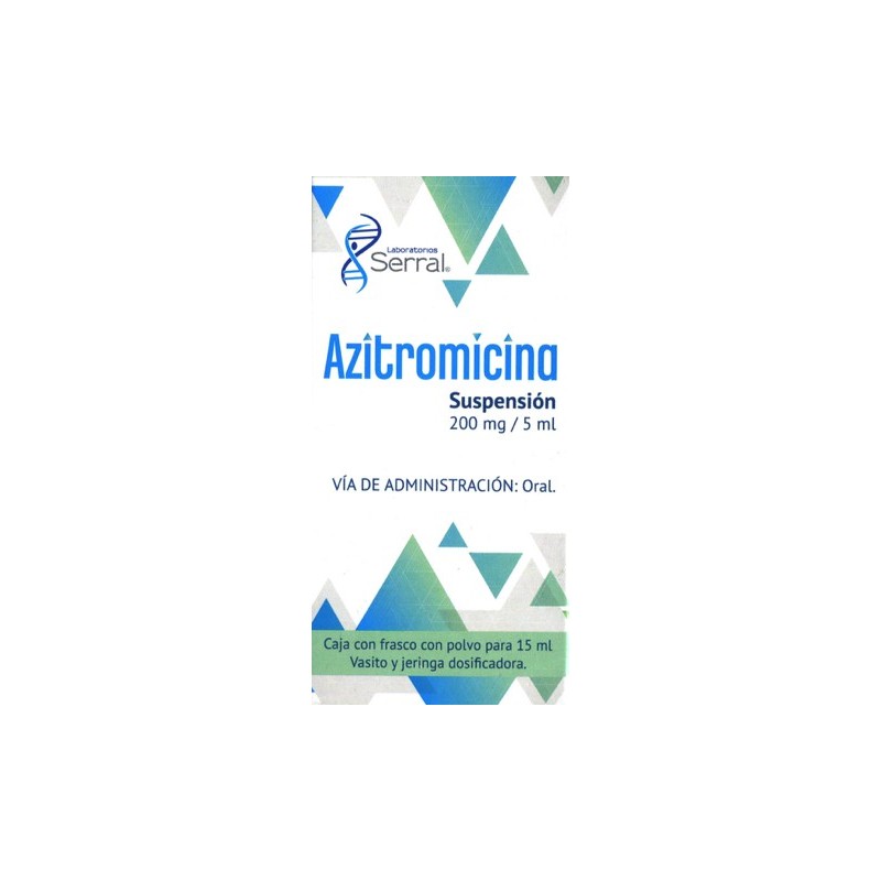 Azitromicina susp. 15 ml.