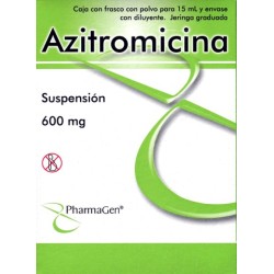 Azitromicina susp. 15 ml.