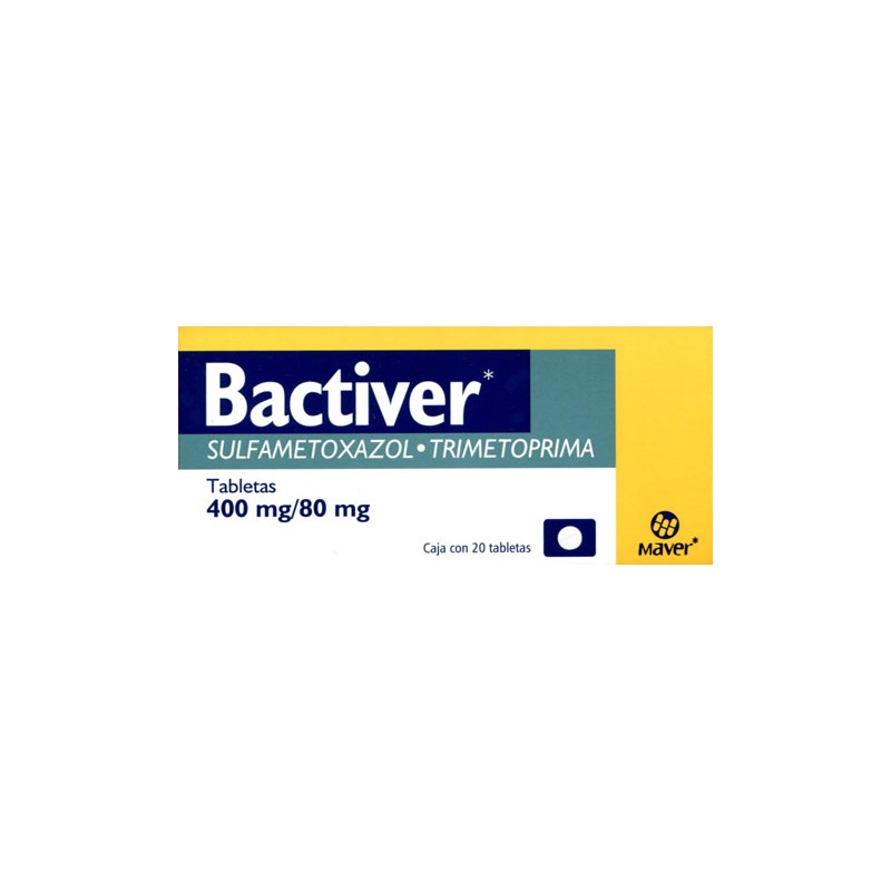 Bactiver c/20 tabs. 80/400