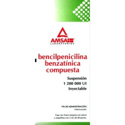 Bencilpen. benzatinica comp. c/1 amp 1,200,000