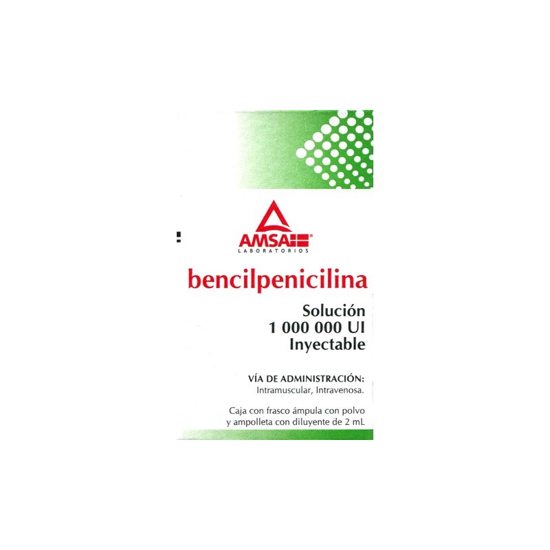 Bencilpna. sodica crista. c/1 amp. 1,000,000