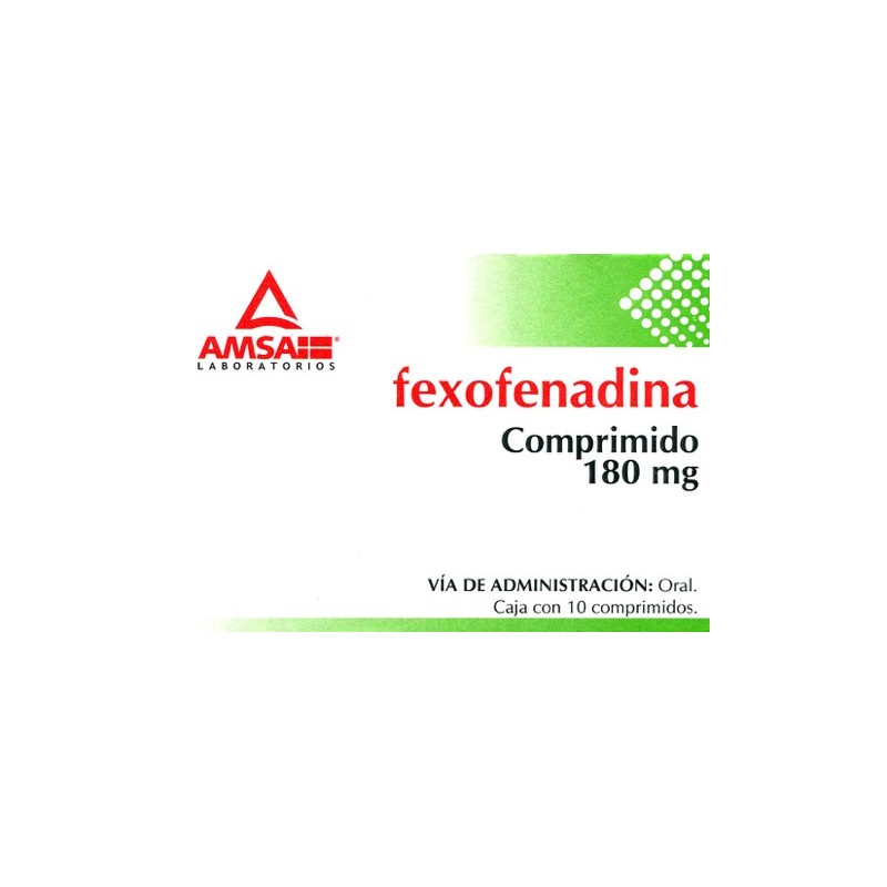 Fexofenadina c/10 comp. 180 mg.