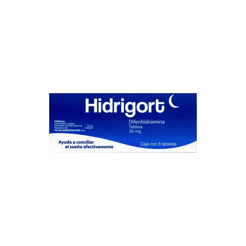 Hidrigort c/8 tabs. 50 mg.