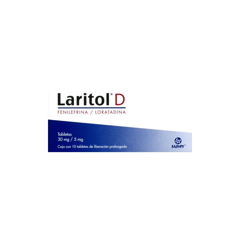 Laritol-d c/10 grageas