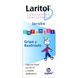 Laritol-d infantil jarabe 60 ml.