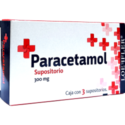 Piremol c/3 supositorios 300 mg