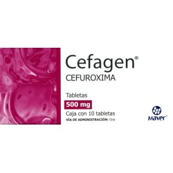 Cefagen c/10 tabs. 500 mg.