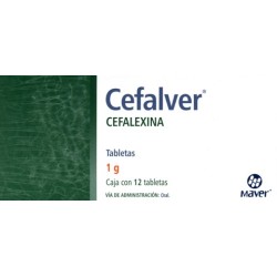 Cefalver c/12 tabs. 1 gr.