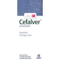 Cefalver susp. 125 mg. 90 ml.