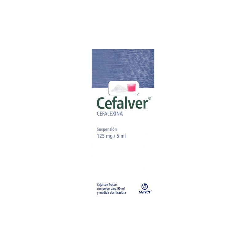 Cefalver susp. 125 mg. 90 ml.