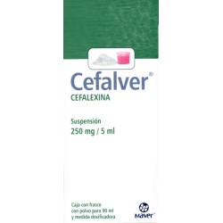 Cefalver susp. 250 mg. 90 ml.