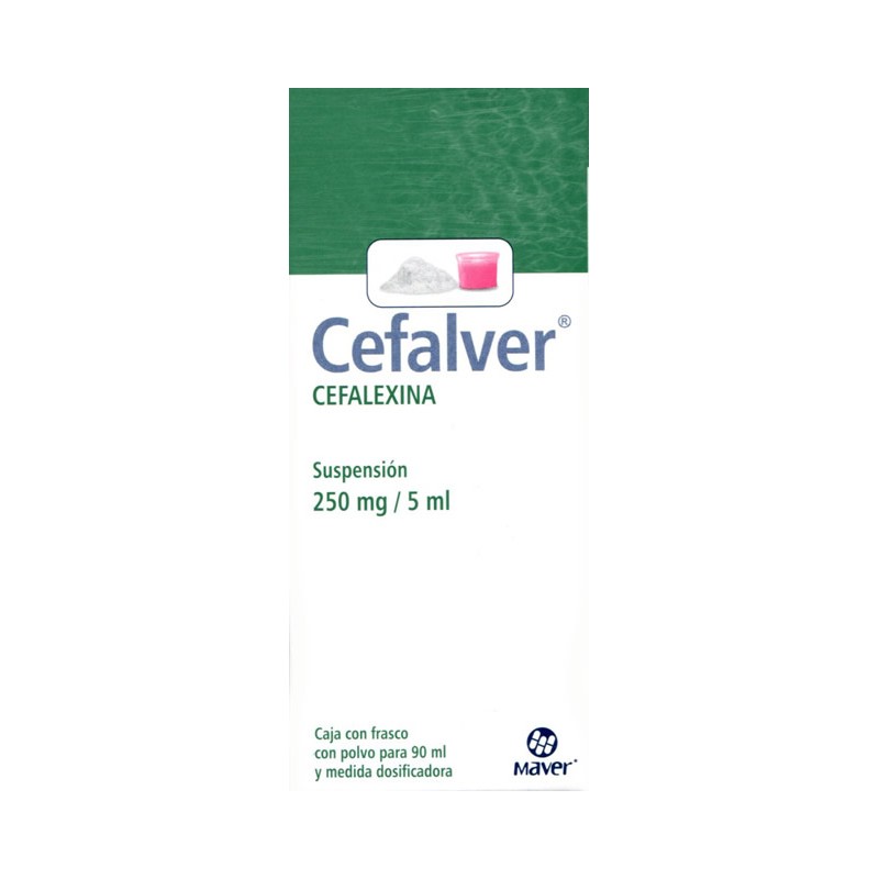 Cefalver susp. 250 mg. 90 ml.