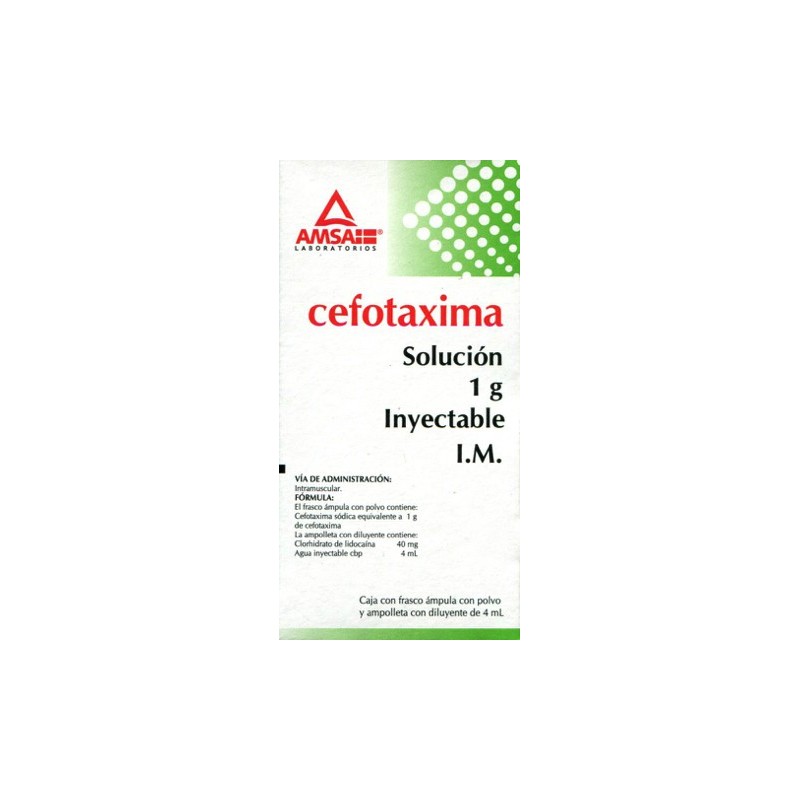 Cefotaxima i.m.sol. iny. 1 gr.