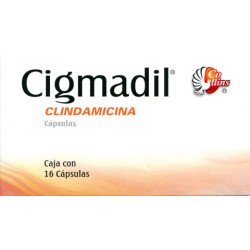 Cigmadil c/16 caps. 300 mg.