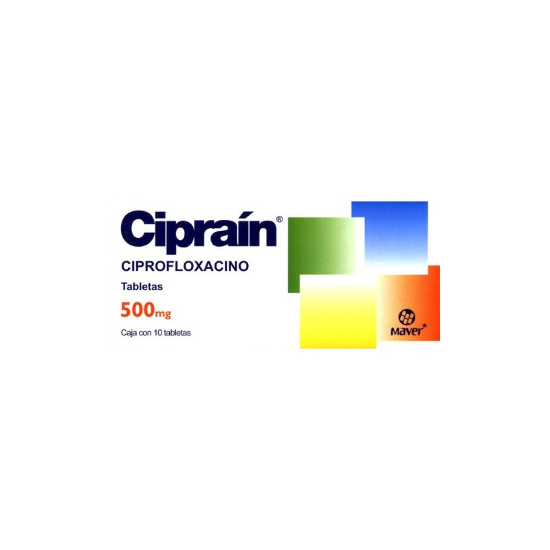 Ciprain c/10 tabs. 500 mg.