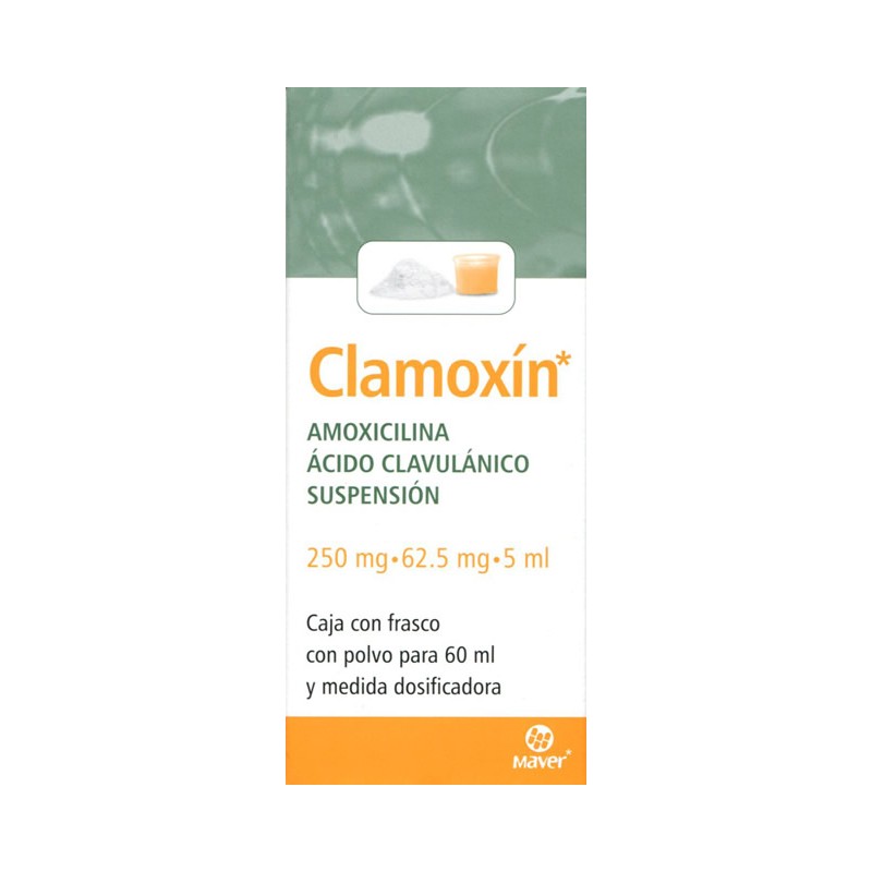 Clamoxin susp. 250/62.5mg 60 ml.