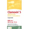 Clamoxin-s susp. 600mg/42.9mg 50 ml.