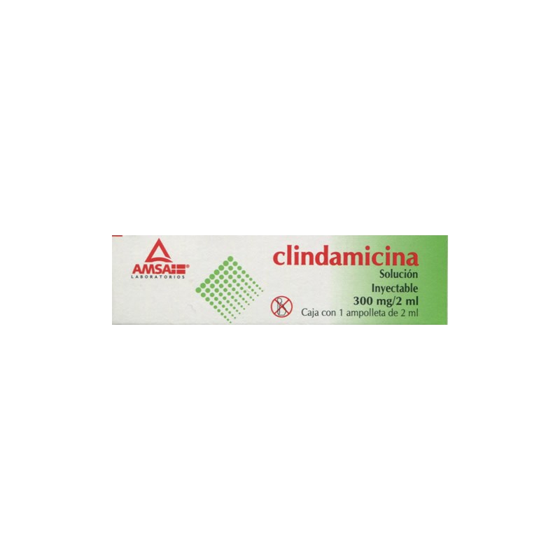 Clindamicina gi c/1 amp. 300 mg.