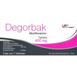 Degorbak c/7 tabs. 400 mg.