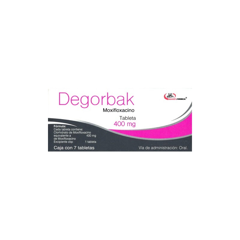 Degorbak c/7 tabs. 400 mg.